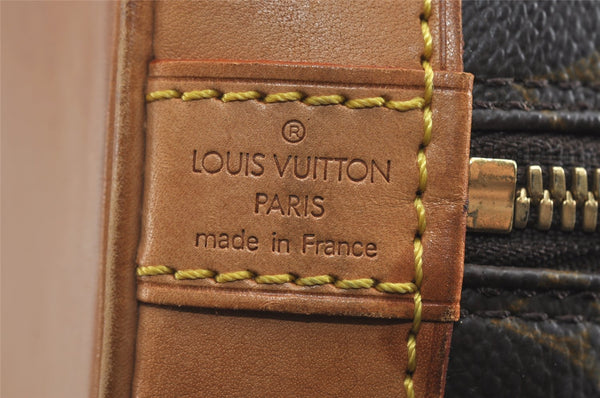 Authentic Louis Vuitton Monogram Alma Hand Bag Purse M51130 LV 9328I