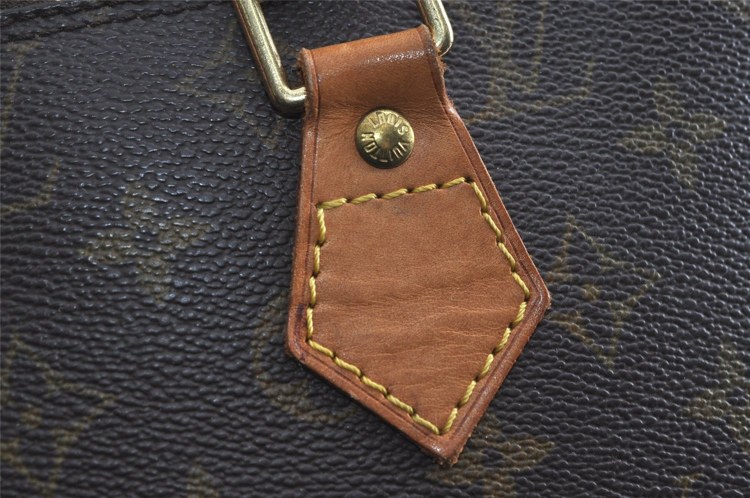 Authentic Louis Vuitton Monogram Alma Hand Bag Purse M51130 LV 9328I