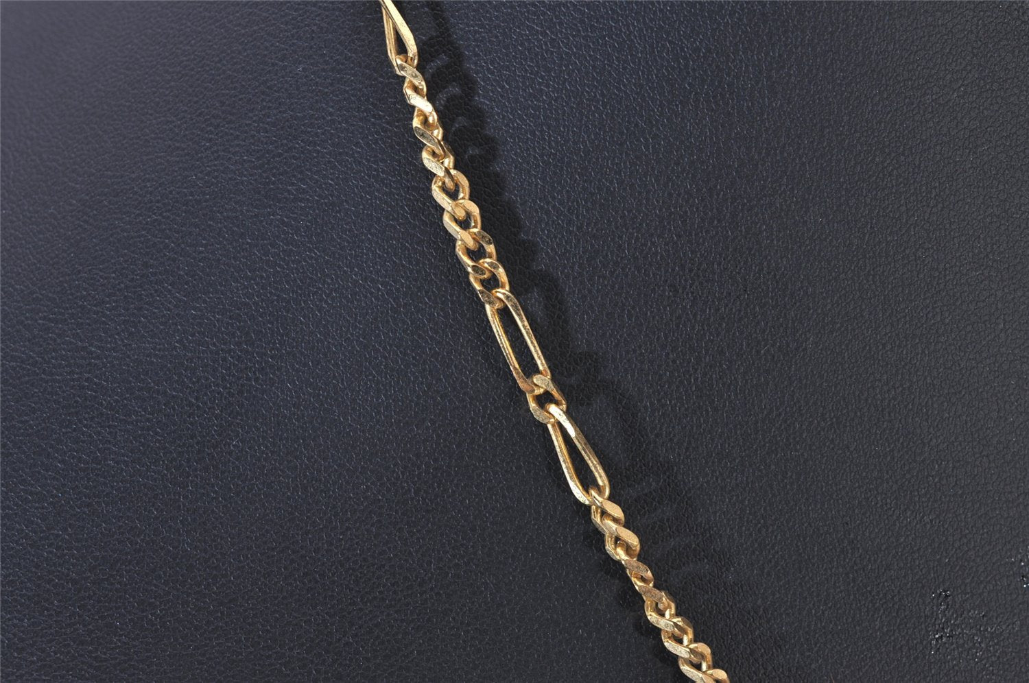 Authentic Christian Dior Gold Tone Chain Pendant Necklace CD 9330I