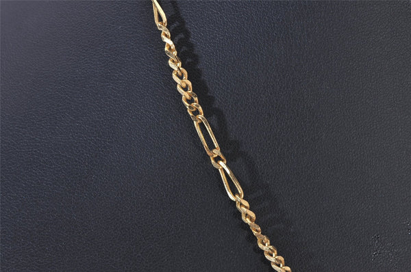 Authentic Christian Dior Gold Tone Chain Pendant Necklace CD 9330I