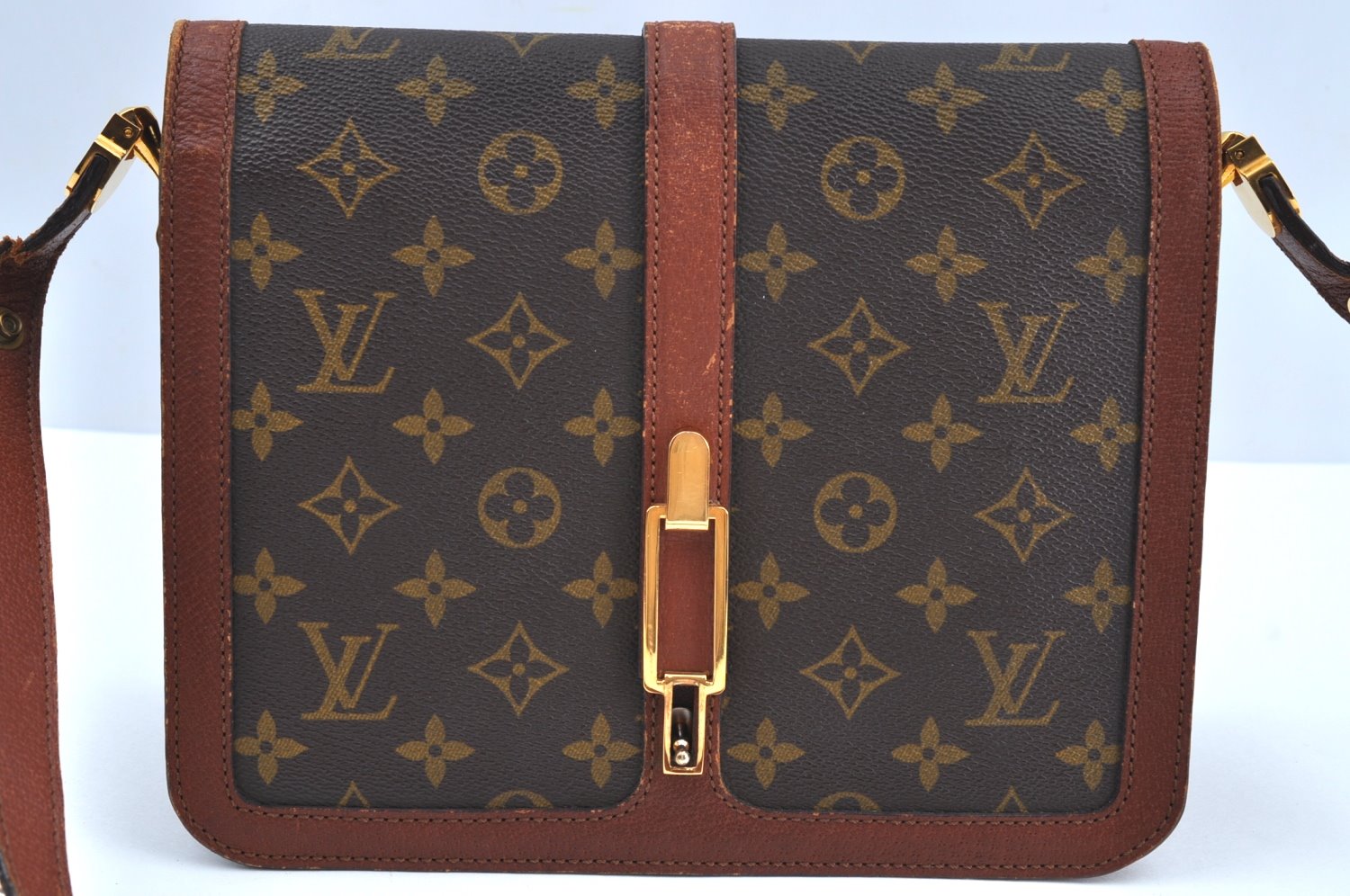 Auth Louis Vuitton Monogram Rond Point Shoulder Cross Bag M51412 LV Junk 9332H