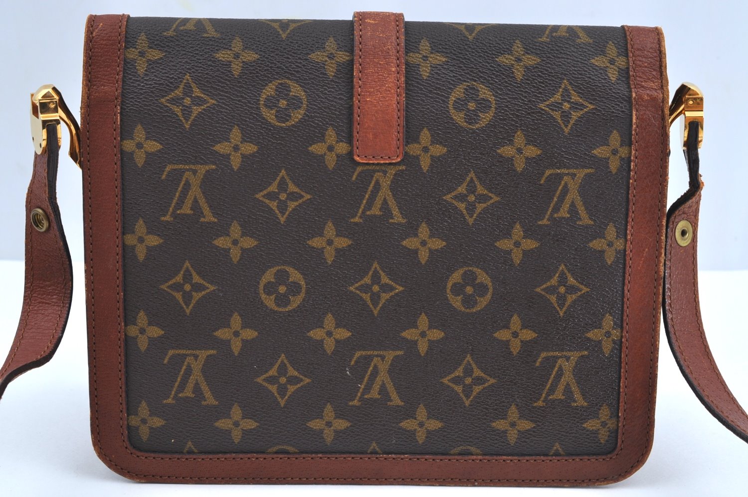 Auth Louis Vuitton Monogram Rond Point Shoulder Cross Bag M51412 LV Junk 9332H