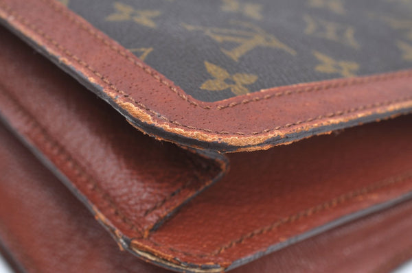 Auth Louis Vuitton Monogram Rond Point Shoulder Cross Bag M51412 LV Junk 9332H