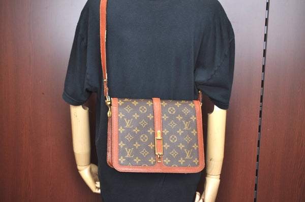 Auth Louis Vuitton Monogram Rond Point Shoulder Cross Bag M51412 LV Junk 9332H