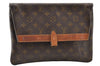 Auth Louis Vuitton Monogram Pochette Pliante Clutch Hand Bag Old Model LV 9332I