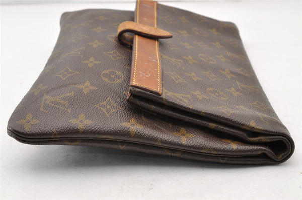 Auth Louis Vuitton Monogram Pochette Pliante Clutch Hand Bag Old Model LV 9332I