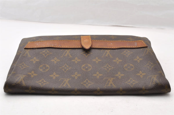 Auth Louis Vuitton Monogram Pochette Pliante Clutch Hand Bag Old Model LV 9332I