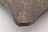 Auth Louis Vuitton Monogram Pochette Pliante Clutch Hand Bag Old Model LV 9332I