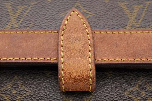 Auth Louis Vuitton Monogram Pochette Pliante Clutch Hand Bag Old Model LV 9332I