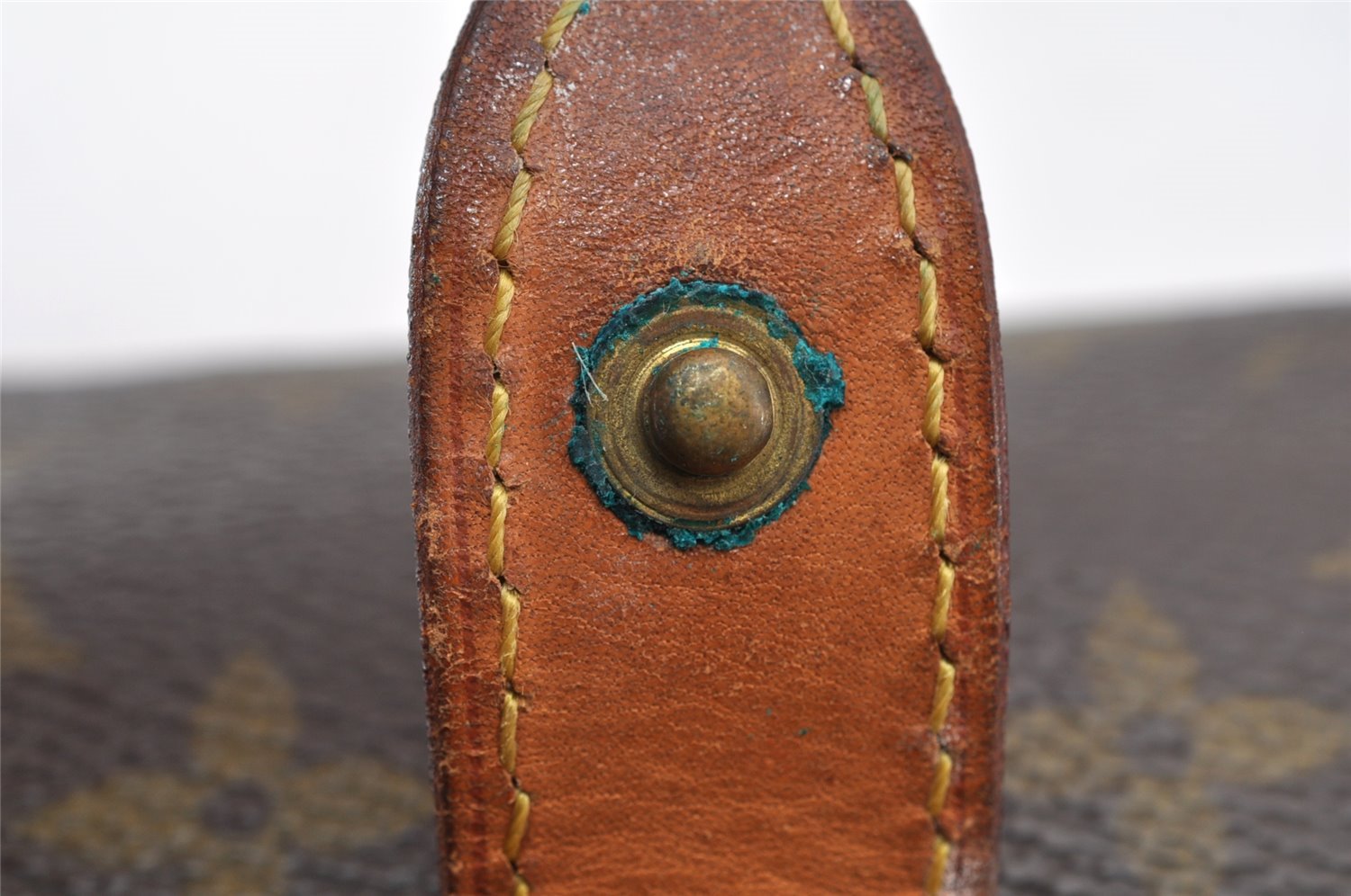 Auth Louis Vuitton Monogram Pochette Pliante Clutch Hand Bag Old Model LV 9332I