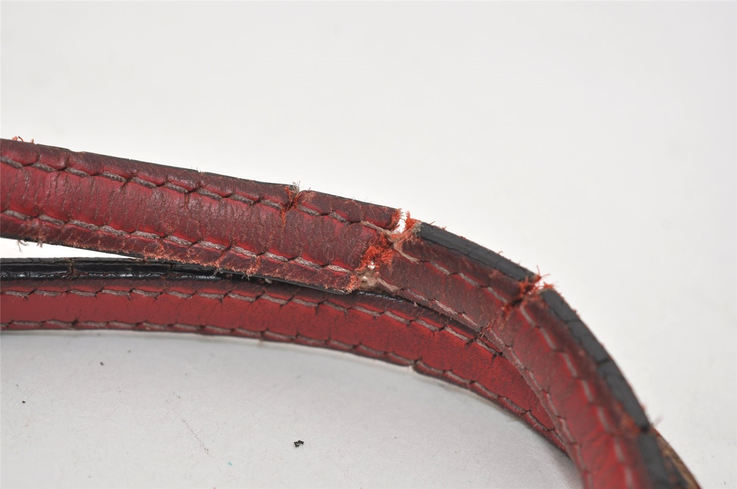 Authentic GUCCI Reversible Shoulder Tote Bag GG PVC Leather Brown Red Junk 9333I