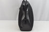 Authentic PRADA Vintage Nylon Tessuto Leather Tote Shoulder Bag Black 9334J