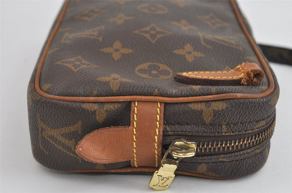 Auth Louis Vuitton Monogram Marly Bandouliere Shoulder Bag M51828 Junk 9335I