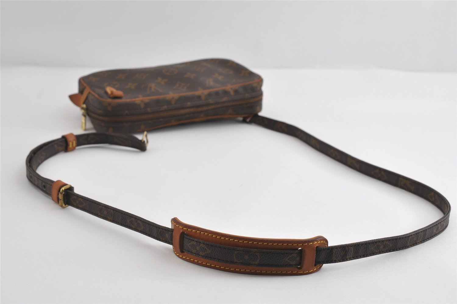 Auth Louis Vuitton Monogram Marly Bandouliere Shoulder Bag M51828 Junk 9335I