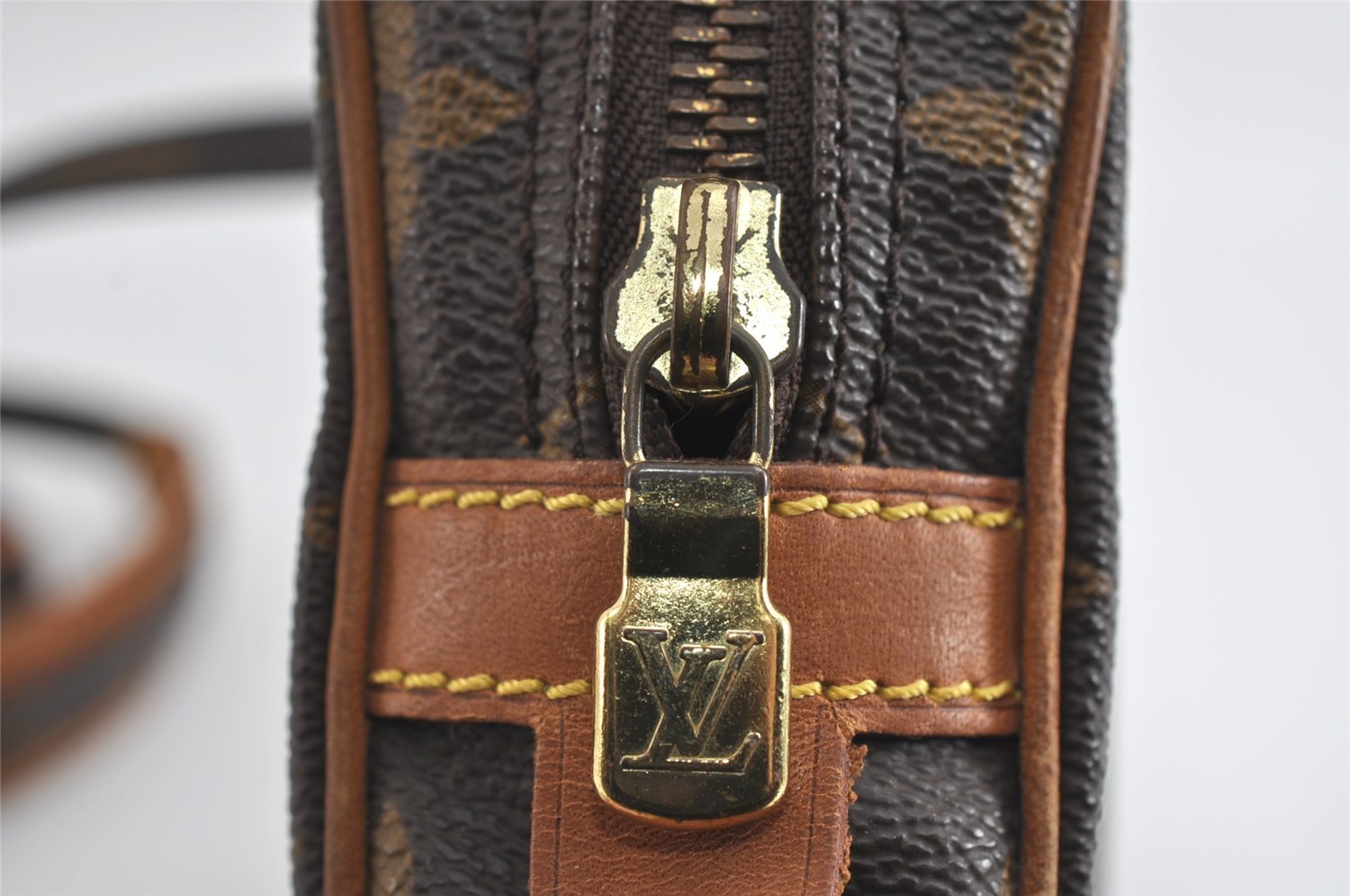 Auth Louis Vuitton Monogram Marly Bandouliere Shoulder Bag M51828 Junk 9335I