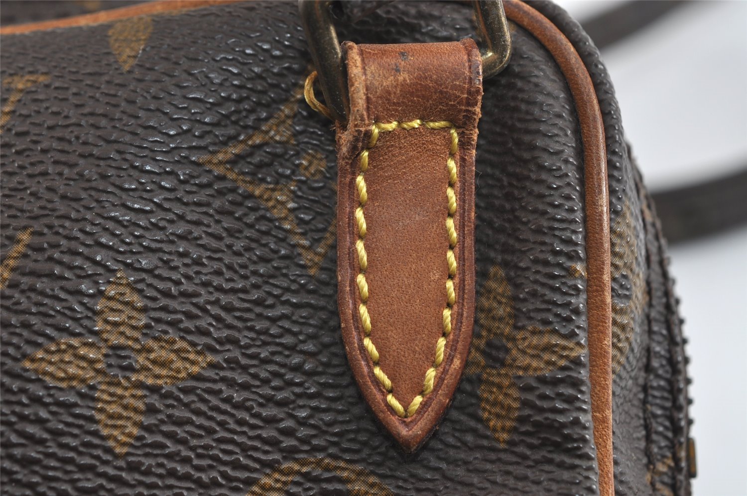 Auth Louis Vuitton Monogram Marly Bandouliere Shoulder Bag M51828 Junk 9335I