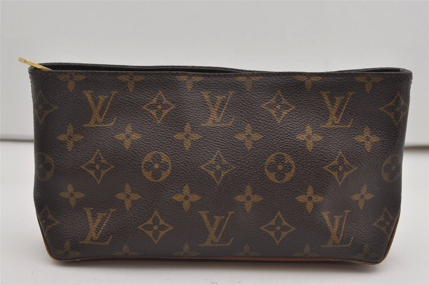 Authentic Louis Vuitton Monogram Trotteur Shoulder Cross Bag M51240 Junk 9336I