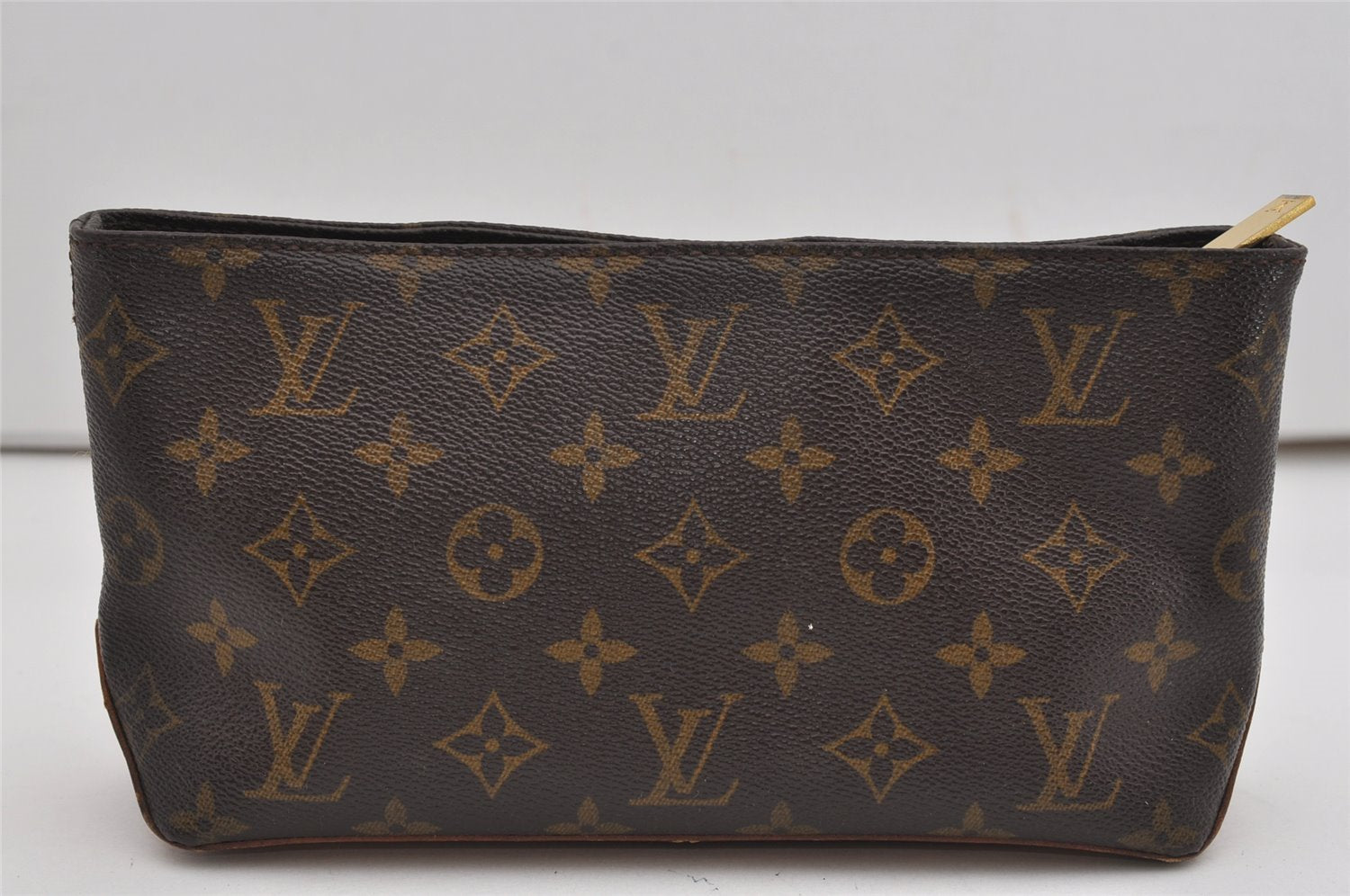 Authentic Louis Vuitton Monogram Trotteur Shoulder Cross Bag M51240 Junk 9336I