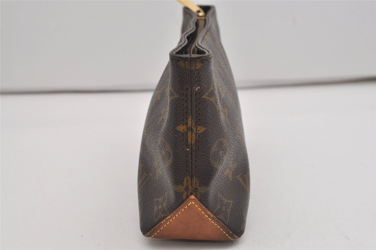 Authentic Louis Vuitton Monogram Trotteur Shoulder Cross Bag M51240 Junk 9336I