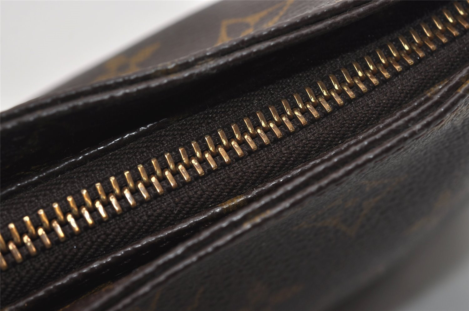 Authentic Louis Vuitton Monogram Trotteur Shoulder Cross Bag M51240 Junk 9336I