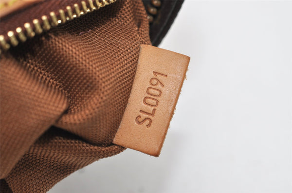 Authentic Louis Vuitton Monogram Trotteur Shoulder Cross Bag M51240 Junk 9336I