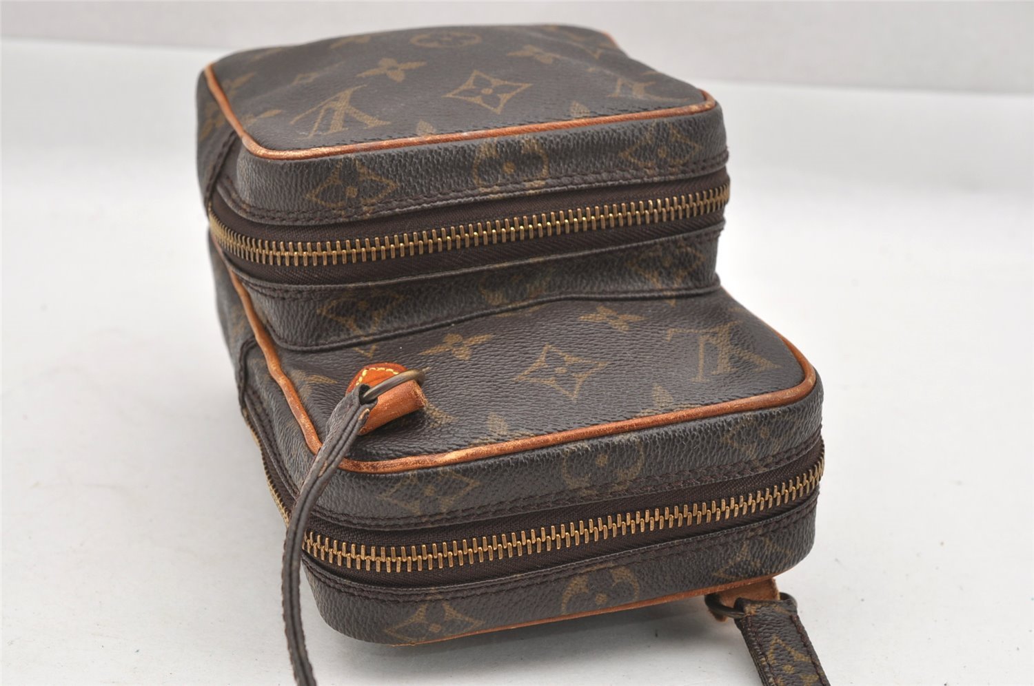 Authentic Louis Vuitton Monogram Mini Amazone Shoulder Cross Bag M45238 LV 9337I