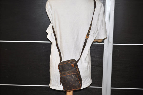 Authentic Louis Vuitton Monogram Mini Amazone Shoulder Cross Bag M45238 LV 9337I