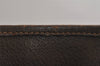 Authentic GUCCI Vintage Clutch Documents PC Case PVC Leather Brown 9337J