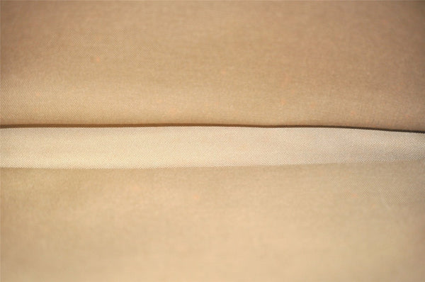 Authentic GUCCI Vintage Clutch Documents PC Case PVC Leather Brown 9337J