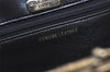 Authentic GIVENCHY Leather Chain Shoulder Cross Body Bag Purse Black 9338I