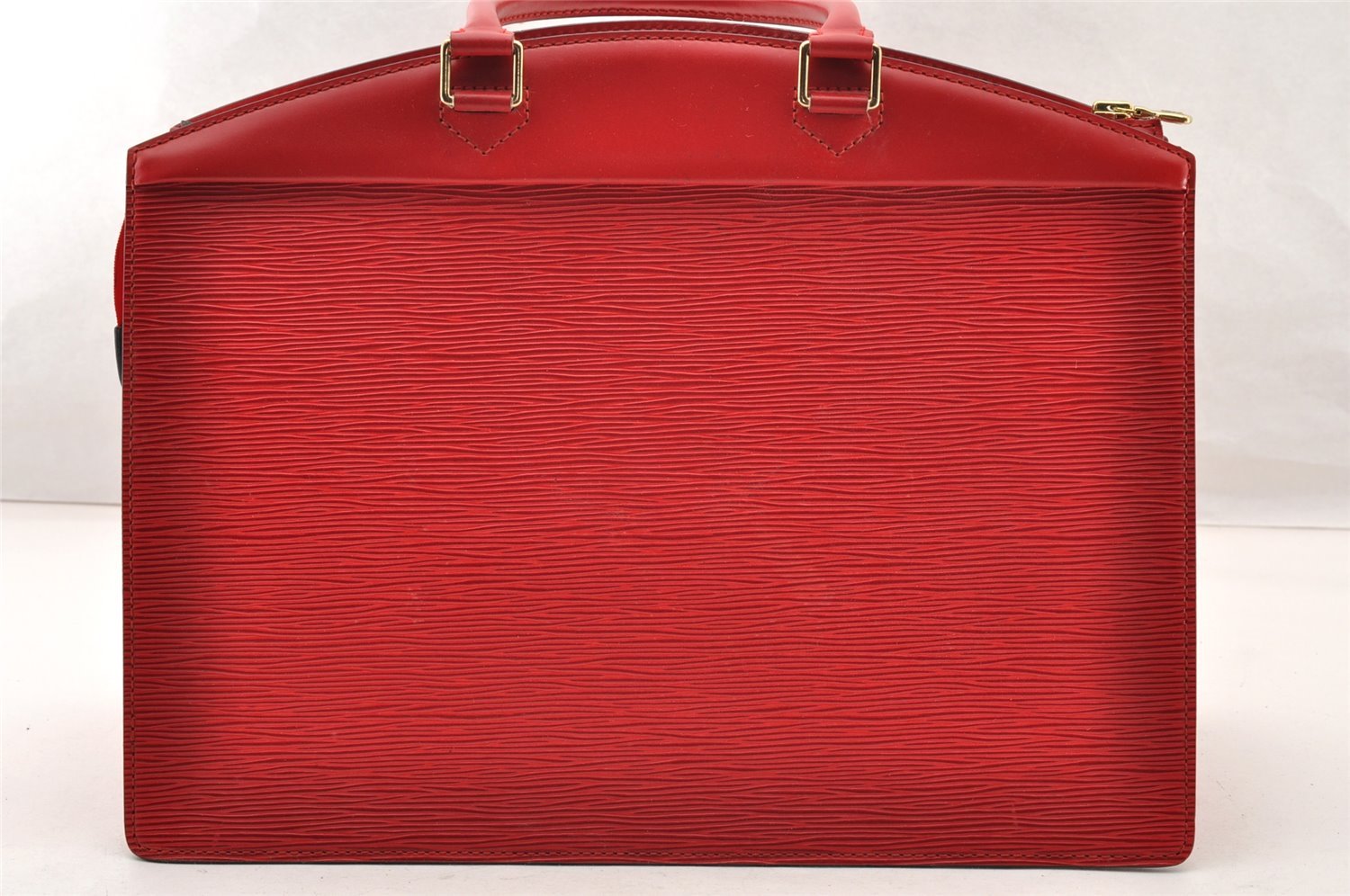 Authentic Louis Vuitton Epi Riviera Hand Bag Red M48187 LV Junk 9339I
