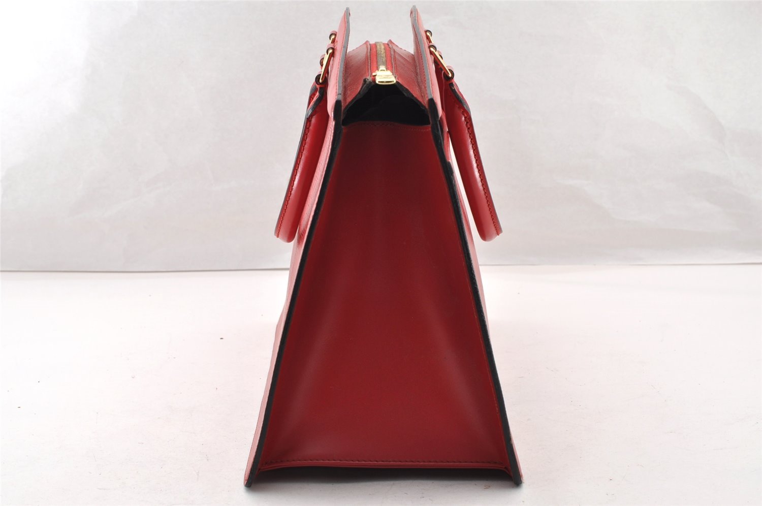 Authentic Louis Vuitton Epi Riviera Hand Bag Red M48187 LV Junk 9339I