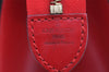 Authentic Louis Vuitton Epi Riviera Hand Bag Red M48187 LV Junk 9339I