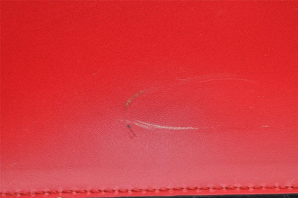 Authentic Louis Vuitton Epi Riviera Hand Bag Red M48187 LV Junk 9339I
