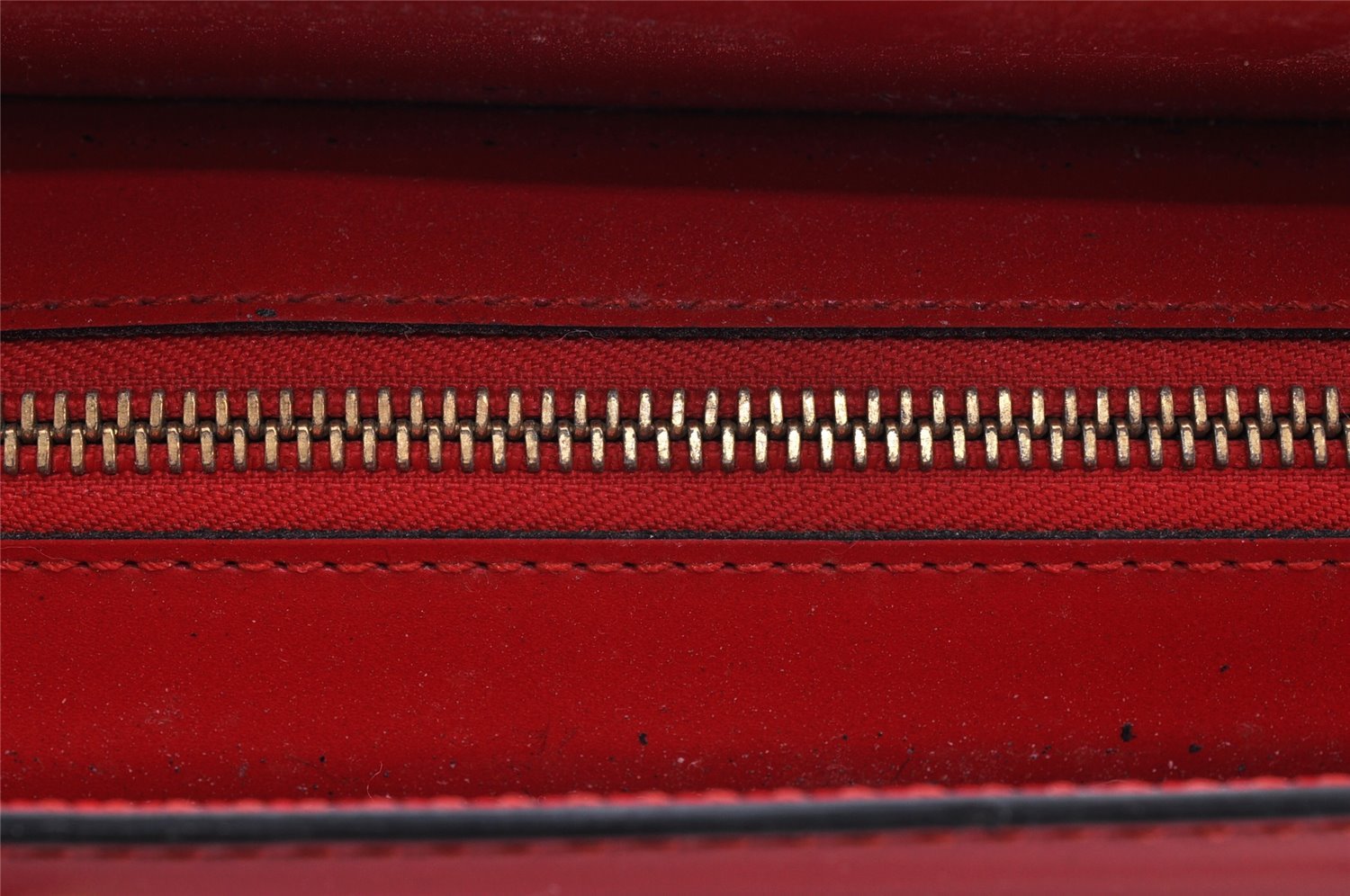 Authentic Louis Vuitton Epi Riviera Hand Bag Red M48187 LV Junk 9339I