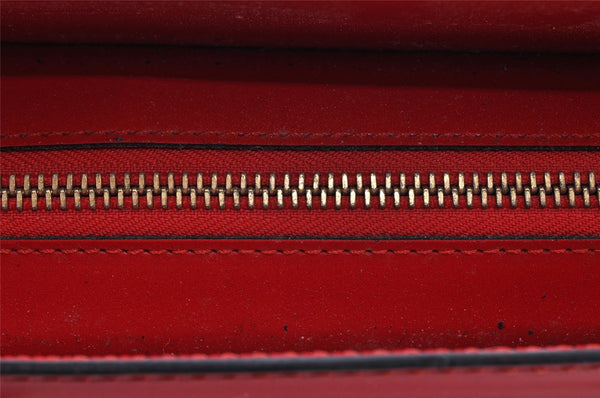 Authentic Louis Vuitton Epi Riviera Hand Bag Red M48187 LV Junk 9339I