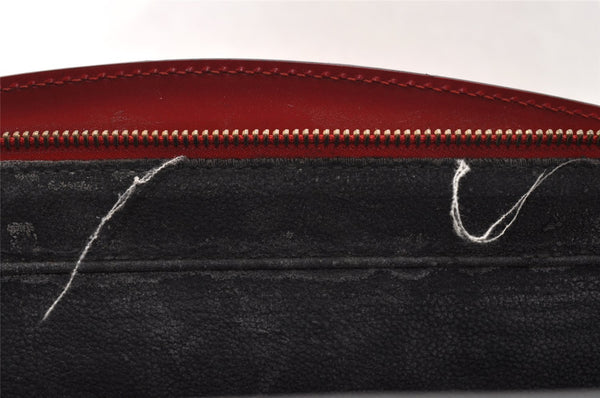 Authentic Louis Vuitton Epi Riviera Hand Bag Red M48187 LV Junk 9339I