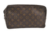 Auth Louis Vuitton Monogram Trousse Toilette 28 Clutch Bag Old Model Junk 9339J