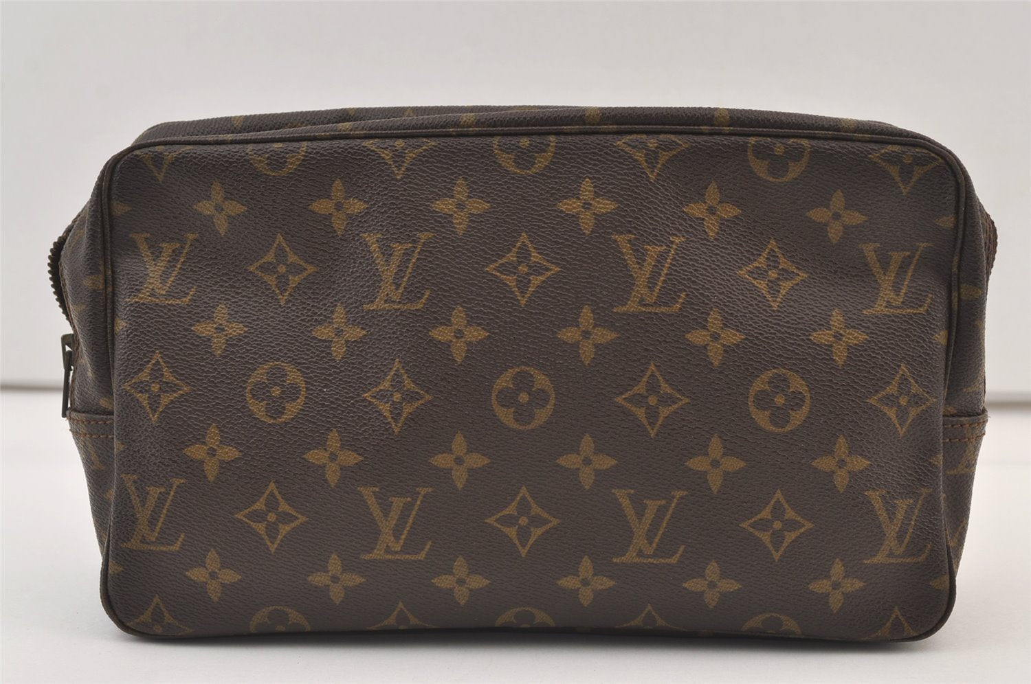 Auth Louis Vuitton Monogram Trousse Toilette 28 Clutch Bag Old Model Junk 9339J