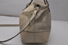 Authentic GUCCI Bree Guccissima 2Way Tote Bag GG Leather 353120 White 9342I