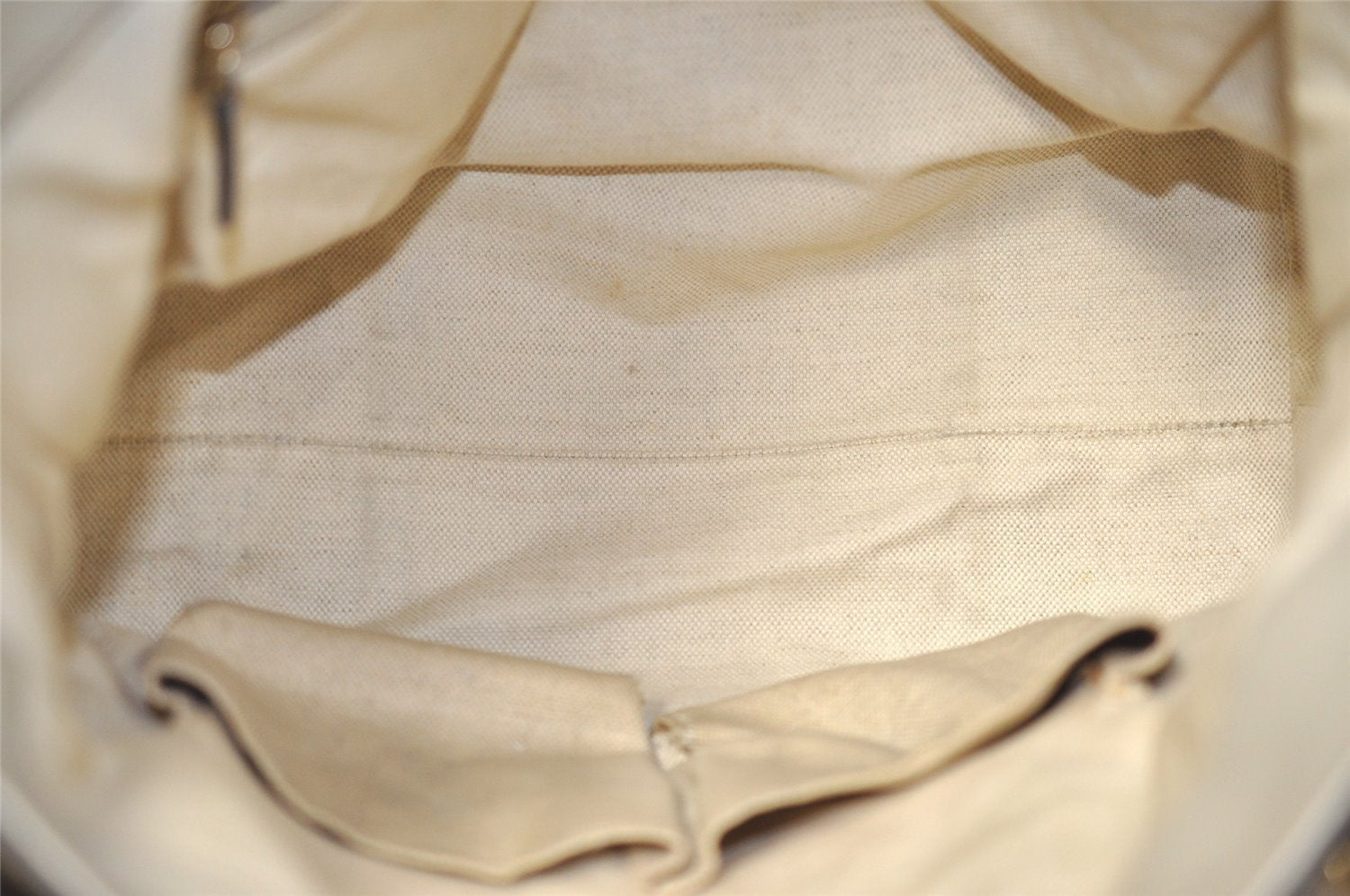 Authentic GUCCI Bree Guccissima 2Way Tote Bag GG Leather 353120 White 9342I