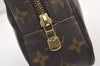 Auth Louis Vuitton Monogram Trousse Toilette 23 Clutch Hand Bag M47524 LV 9342J