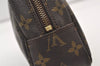 Auth Louis Vuitton Monogram Trousse Toilette 23 Clutch Hand Bag M47524 LV 9342J