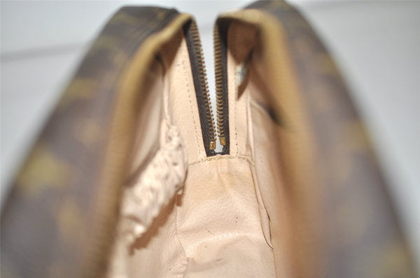 Auth Louis Vuitton Monogram Trousse Toilette 23 Clutch Hand Bag M47524 LV 9342J