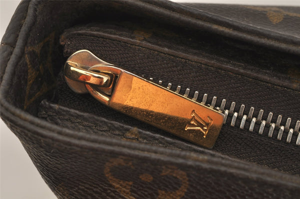 Authentic Louis Vuitton Monogram Cabas Mezzo Shoulder Tote Bag M51151 Junk 9343I