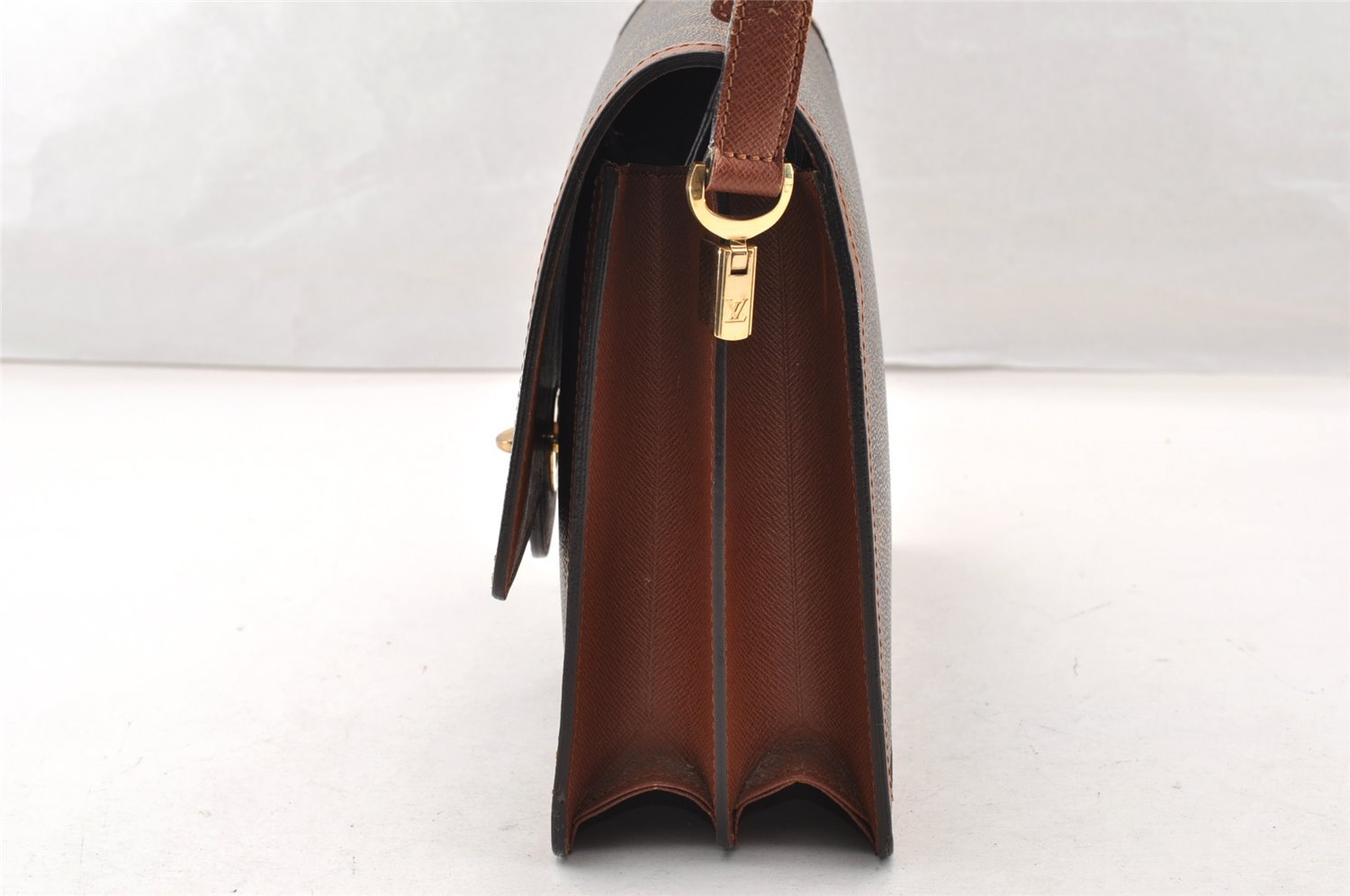 Authentic Louis Vuitton Monogram Raspail Shoulder Cross Body Bag M51372 LV 9347I