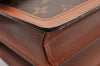 Authentic Louis Vuitton Monogram Raspail Shoulder Cross Body Bag M51372 LV 9347I