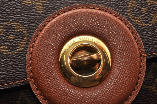 Authentic Louis Vuitton Monogram Raspail Shoulder Cross Body Bag M51372 LV 9347I