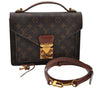 Authentic Louis Vuitton Monogram Monceau 2Way Shoulder Hand Bag M51187 LV 9348I