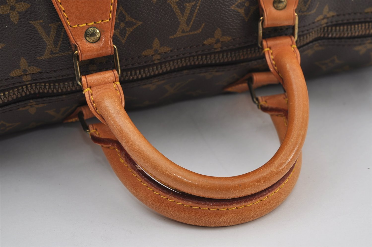 Authentic Louis Vuitton Monogram Speedy 40 Hand Boston Bag M41522 LV 9349I